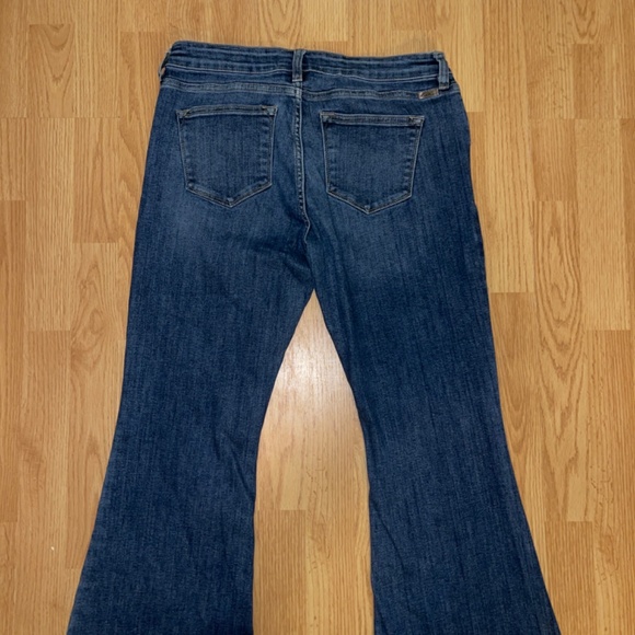KanCan Stretch Blue Denim Mid Rise Flare Jeans / Pants Size 11/29 - Picture 8 of 10